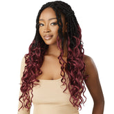 Outre X-Pression Twisted Up Crochet Loop Braid - BOHO TROPICAL BOUNCY LOCS 20" 3X